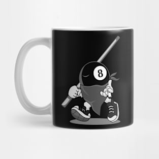 Action Pool Mascots Grey Colors Mug